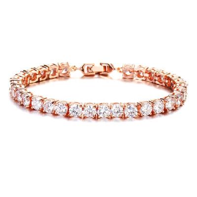 China FASHIONABLE Luxury Jewelry MAYFAIR Classic Design AAA+ Women Around 0.5 Carat Cubic Zircon Diamond Tennis Bracelet for sale