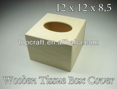 China Europe Tissue Wooden Box Lid, Cube, Square, Absolutely BEST PRICE for sale