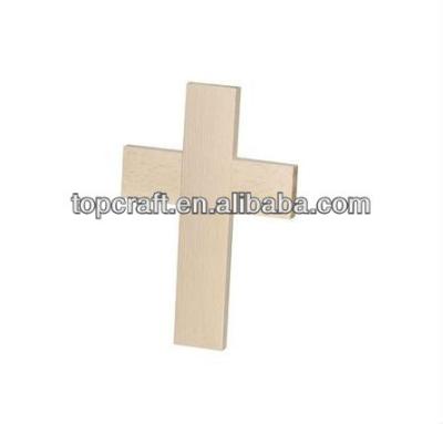 China Europe Wooden CROSS Easter Communion Church Wooden Craft 18cm for sale