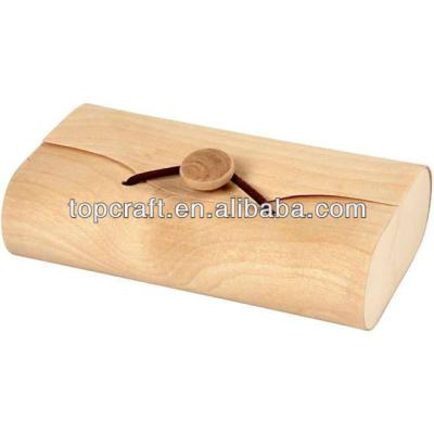 China Wooden Europe Envelope Gift Box Storage Decorate 13cm Hand Made Letter / Secret Rack for sale