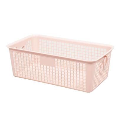 China Viable Wholesale Hot Sale Rectangle Plastic Kitchen Storage Organizer Vegetable Baskets For Household for sale