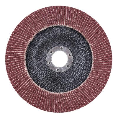 China Round Polishing Polishing Disc Fiberglass Backing Brown Corundum 4.5