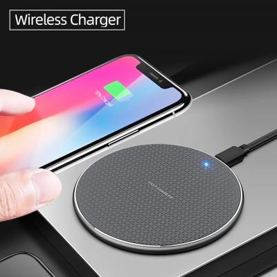 China High Quality Fast Mobile Phone Charger Q25 Qi Wireless Charger 15W/10W/7.5W Mobile Phone Adapter For iPhone Samsung for sale