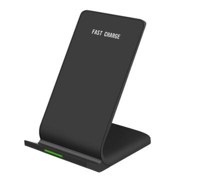 China Mobile Phone 10W Fast Charging Wireless Charger With Fans Stand Design Wireless Charger for sale