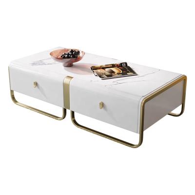 China Modern light luxury hot style coffee table living room furniture hotel fashion tea table for sale