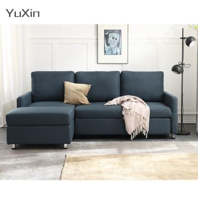 China L Shaped Corner Sofa Bed Wholesale (Size) Adjustable Sectional Couch for sale