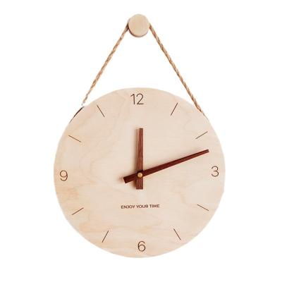 China 2020 style antique series decorate modern wooden wall clock crafts wall clocks for sale