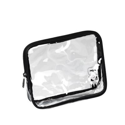 China Small Durable PVC Transparent Clear Custom Travel Pouch Cosmetic Bag for sale