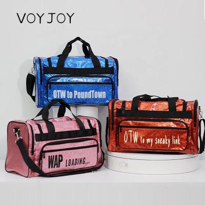 China Large Sneaky Night Bags Tote Spend A Glitter Link To Spinnanight Waterproof Custom Ladies Wholesale Duffel Bag Pink for sale