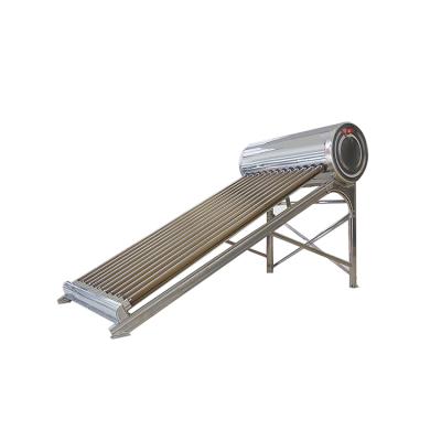 China Outdoor Chinese Factory Outdoor Solar Water Heater With Thermal Vacuum Tubes for sale