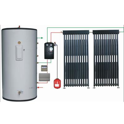 China Outdoor Hot Water Supply Boiler By Solar Power Split Pressure System 500 L for sale