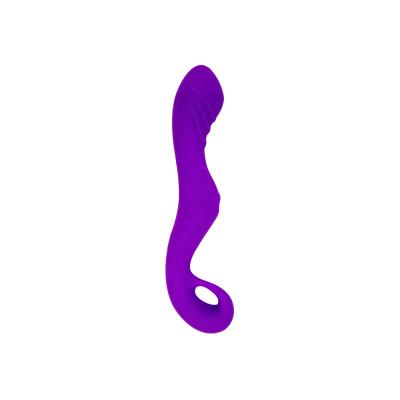 China ABS+Silicone Rechargeable Portable Silicone 8 Speed ​​Massager Classic Snake Shape Vibrators Toys For Female for sale