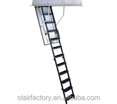 China Indoor fashion simple aluminum retractable stairs, loft stairs. L-211 for sale