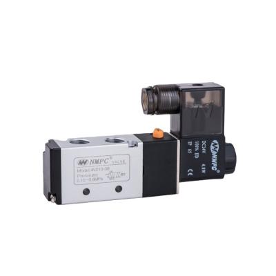 China General Factory Price 4V210 -08 5/2 Way Electric Control Solenoid Valve Pneumatic Air Valve AC220V DC24V for sale