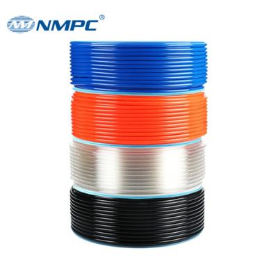 China Ningbo Factory Direct Selling PU Hose 16mm Size Polyurethane 100 Meters PU Pneumatic Tube Air Polyurethane Blue Black Color for sale