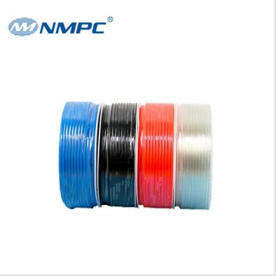 China Polyurethane Best Sell PU Material 14mm Size 100 Meters Blue Color Polyurethane Air Pneumatic Tubing Hose PU for sale