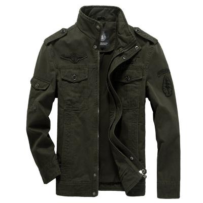 China Viable Mens Military Coats Spring New Good Quality Cotton Male Outerwear Autumn Cargo Coats Bomber Jackets Slim Fit Jackets for sale