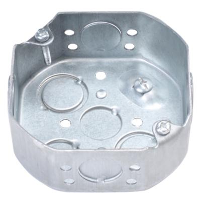 China Install Wire Or Cable In Wall Or Ground Mount IP65 Metal Round Hot Selling Galvanized Outdoor Waterproof Electrical Junction Box for sale