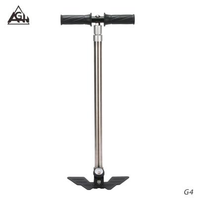 China Automotive Industry AGH-G4 PCP Hand Pump 4 Stage 4500Psi/30Mpa Oil Moisture Filter Air Filling Paintball Scuba Diving Paintball Bomba for sale