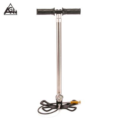 China Automotive Industry 4S PCP Hand Pump 4 Stage 4500Psi/30Mpa Oil Moisture Filter Paintball Filling Air Paintball Scuba Diving Bomba Faster for sale