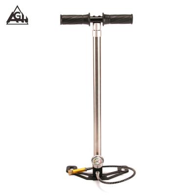 China Automotive Industry 4S PCP Hand Pump 4 Stage 4500Psi/30Mpa Oil Moisture Filter Rifl Paintball Air Diving Paintball Faster Filling 4S PCP for sale