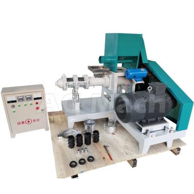 China Easy Operation Animal Feed Oil Press Puff Corn Snacks Soybean Extruder Or Making Machinery for sale