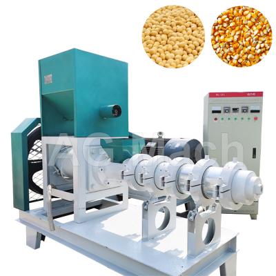 China Oil Press Animal Feed Single Screw Granulator Grain Or Seeds Maize Maize Soybean Extruder for sale