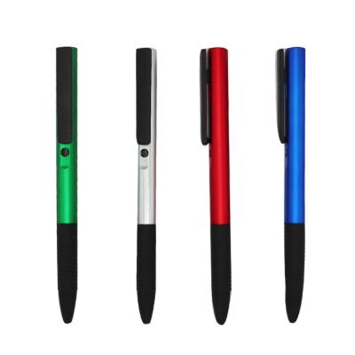 China Metal Promotional Clip Style Fashion Pen Logo Promotional Ballpoint Pens With Comfortable Push for sale