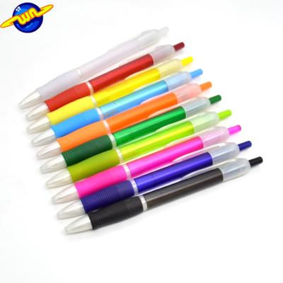 China Promotional Push Pen 2020 Hot Action Plastic Custom Pen With Logo for sale