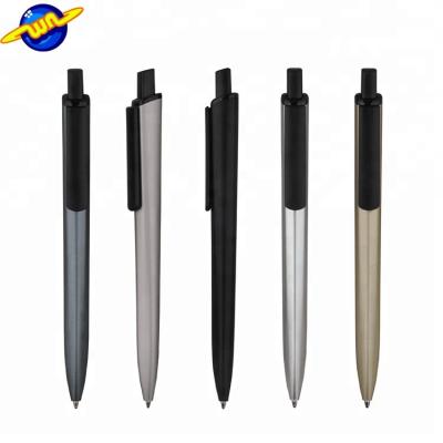 China Tonglu newest style popular plastic logo pen china pen factory Tonglu logo pen for sale