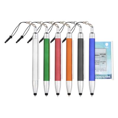 China Promotional Pen Best Selling Colorful Promotional Personal Customized Paper Inside Banner Pen With Stylus for sale