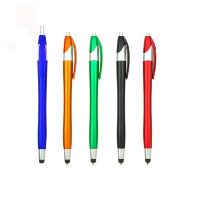 China Promotional Pen 2021 Best Selling Cheapest Promotional Plastic Stylus Pen With Custom Logo for sale