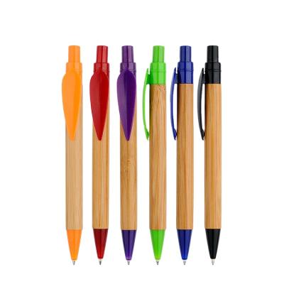 China Promotional Pen Best Selling Promotional Personalized Bamboo Ball Pen With Custom Logo for sale