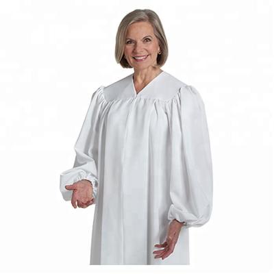 China Church Wear Choir Robe For Church In White Robe Mass Office Vestment for sale