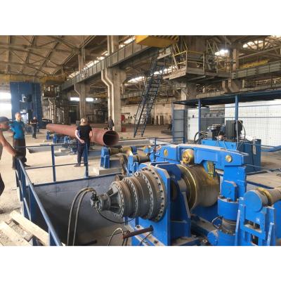 China Produce Stainless Steel Tubes/Pipes 2021 Hot Sale Stainless Steel Automatic Pipe Tube Pipe Bending Machine Steel Production Line For Pole Light Use for sale