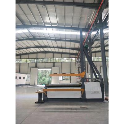 China Building Material Shops High Productivity CNC Four Roller Flat Sheet Steel Bending Rolling Machine for sale