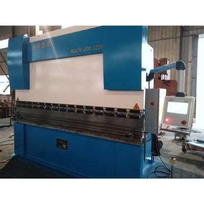 China Building Material Shops CNC Hydraulic Press Brake Plate Bending Machine For Steel Sheet for sale