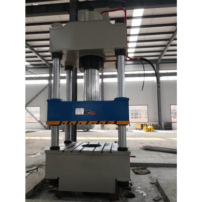 China Building Material Shops Control System Electric Four-column Hydraulic Press 100 Ton for sale