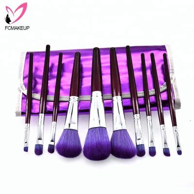 China 2018 Fashion Face Color 16pcs Purple Affordable Target Best My Face Makeup Brush Set Storage Online for sale