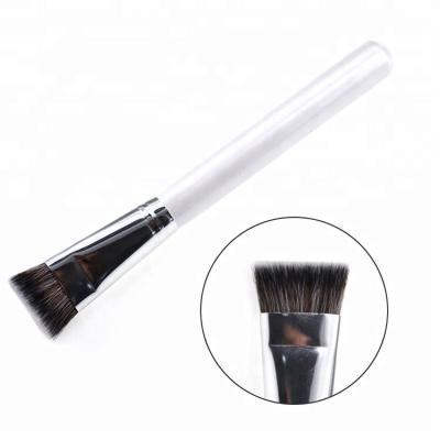 China Professional Large Flat Brush Contour Contour Face Blending Makeup Brush for sale