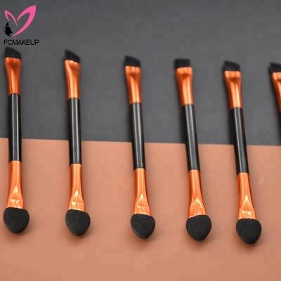 China Angular Blush 10 Cm Long Double Ended Brushes / Wholesale Disposable Vaginal Compact Eye Applicators for sale