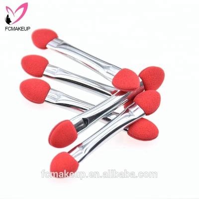 China Cosmetic Tools Disposable Double Sided Eyeshadow Brush Sponges Applicator 5 Colors TL.5cm for sale