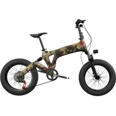 China USA Magnesium Alloy Electric Folding Bike 20