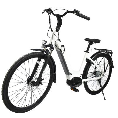 China City Woman Full Mode 2 Seat Bicycle 48V17.5ah Multiple Suspension Ride Ebike Hot Electric Mid Bike Electric Motor for sale