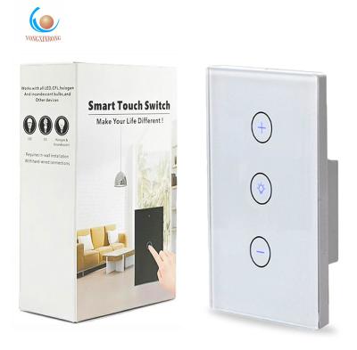 China Smart Home Automation Tuya WIFI Smart LED Dimmable System wifi Lamp Switch Lamp Switch Dimmer/Smart Wifi Wall for sale