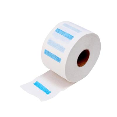 China Easy Disposable Hairdressing Beauty Hairdressers Neck Tape Paper Roll Neck Paper Roll Neck Tape For Hairdresser for sale