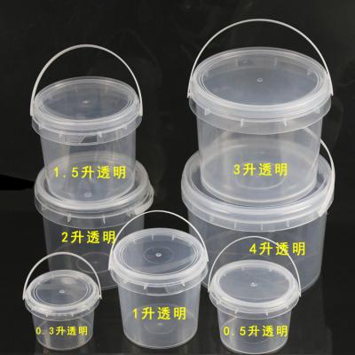 China 4L plastic bucket plastic injection molds for food container paint bucket mold maker for sale