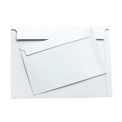 China paper & Cardboard Cardboard Rigid Stay Envelope Flat Mail Envelope With Adhesive Strip for sale