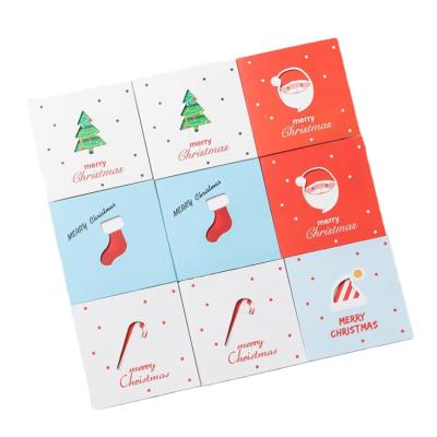 China paper & Cardboard Custom Printing Laser Cutting Christmas Gift Greeting Cards for sale