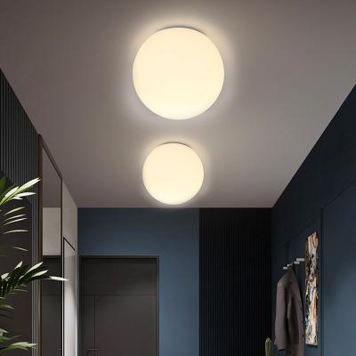 China Surface Mounted Drop Shipping Glass Ball Led Simple Modern Ceiling Light Ceiling Lamp For Dining Room Bedroom Bedside Lamp Creative Ball for sale